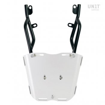 带乘客把手的 Ducati Scrambler 后行李架