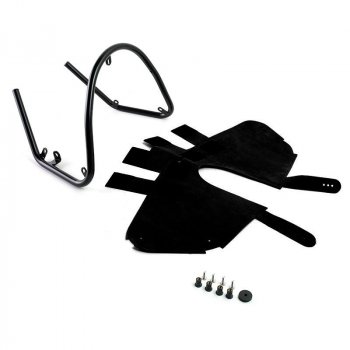 管保护，皮革分裂饰面