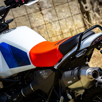 ADV PRO GEL 座垫，天蓝色单色，适用于 BMW R 12 G/S（骑手+乘客）