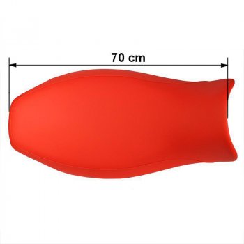 长长的黑色马鞍