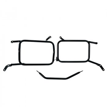 Moto Guzzi V85 TT（2024 年起）铝制边箱框架黑色