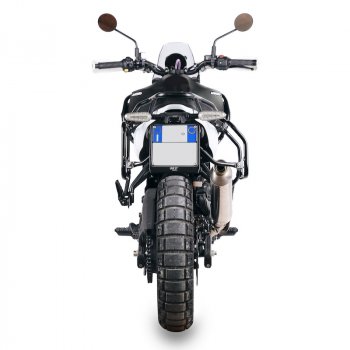 Royal Enfield Himalayan 450 铝制后行李架，适用于售后排气系统（2024 年起）