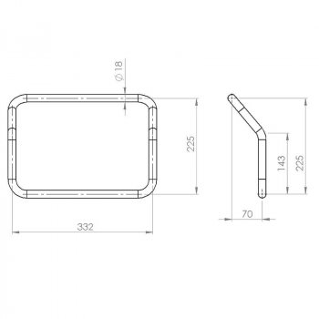Atlas nineT铝制袋架