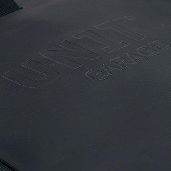 Aluminum plate with front quick coupling in Hypalon and lock